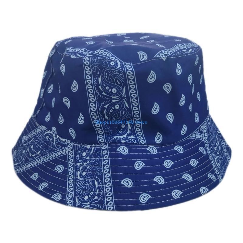 Sun Hat Wide Brim - P88B للجنسين بوهو خمر بيزلي الأزهار