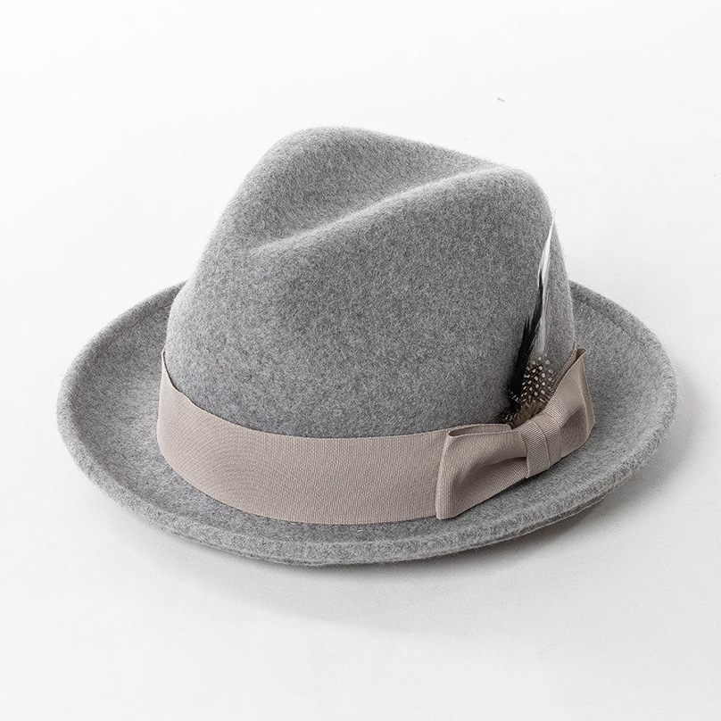 Fedora Hat Wool - USPOP الشتاء الصوف فيدورا قبعة المرأة
