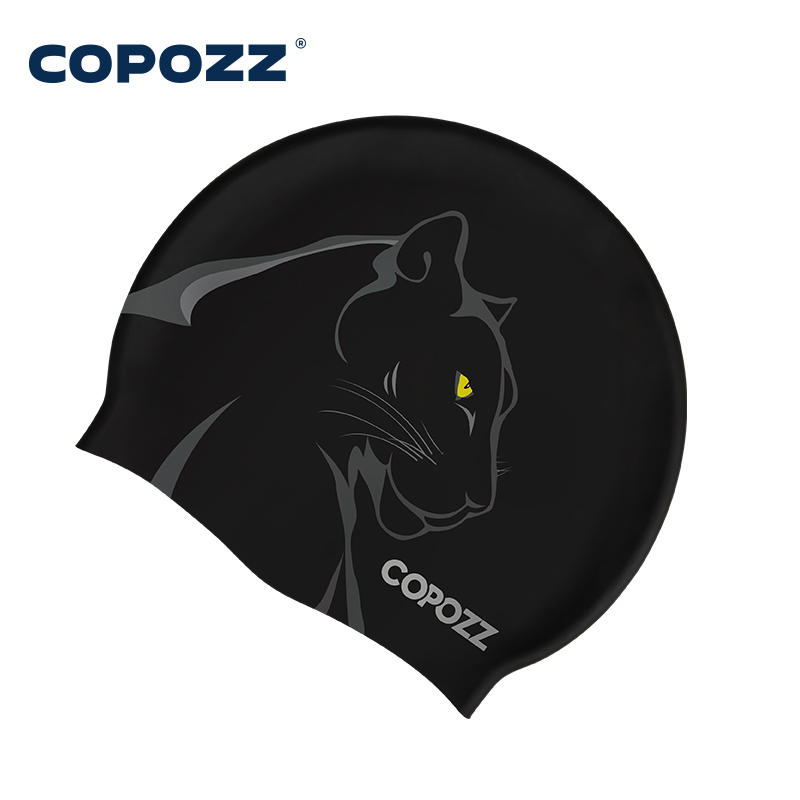 Swim Hat Silicone - COPOZZ الرياضات المائية النساء الرجال قبعة