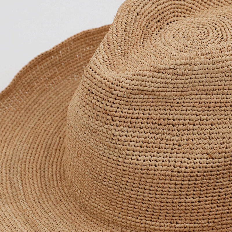 قبعة قش الرافية الطبيعية للنسا - مراجعة Cowboy Hat Straw وسعره