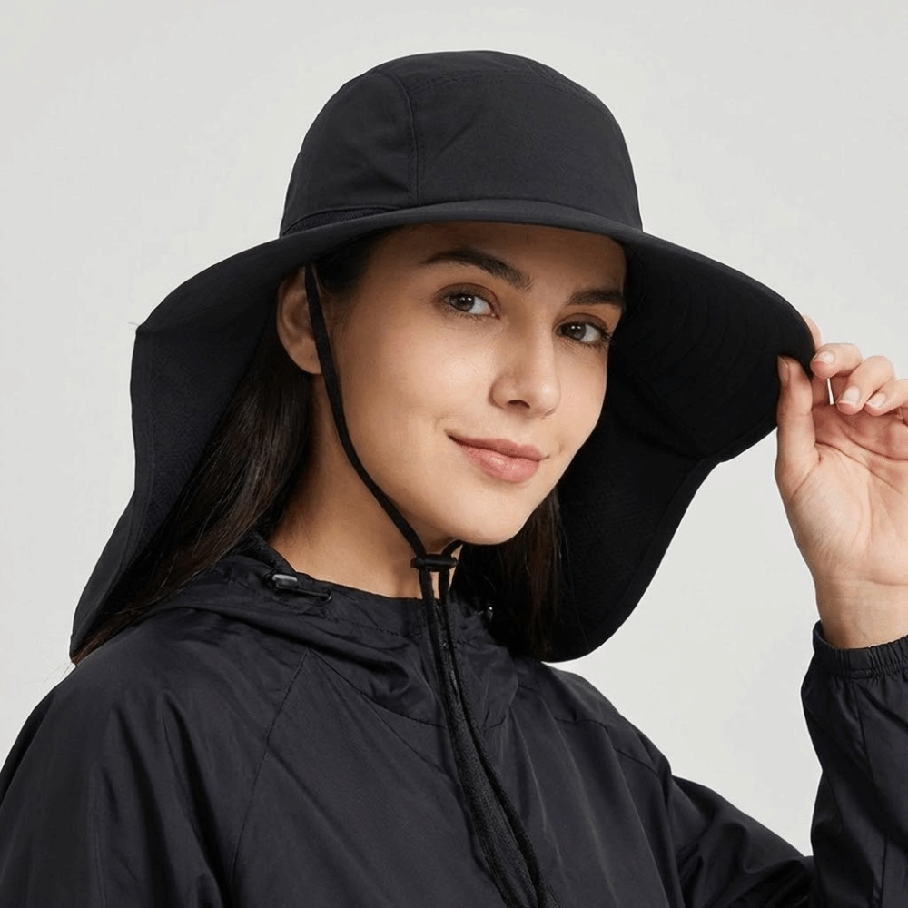 قبعة شمسية عصرية واسعة الحواف  - مراجعة Sun Hat Wide Brim وسعره