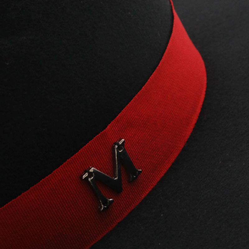 جديد الخارجي الأسود الداخلية و - مراجعة Fedora Hat Wool وسعره