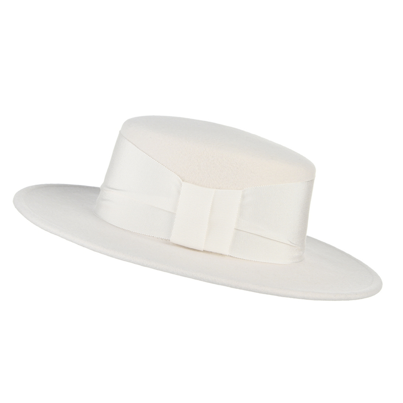 قبعة فيدورا بيضاء من الصوف 100 - مراجعة Fedora Hat Wool وسعره