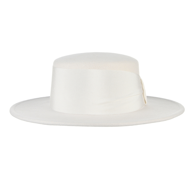 قبعة فيدورا بيضاء من الصوف 100 - مراجعة Fedora Hat Wool وسعره