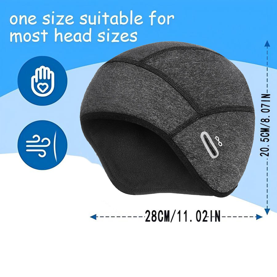 قبعة حرارية مقاومة للرياح للجن - مراجعة Skull Cap Helmet Liner وسعره
