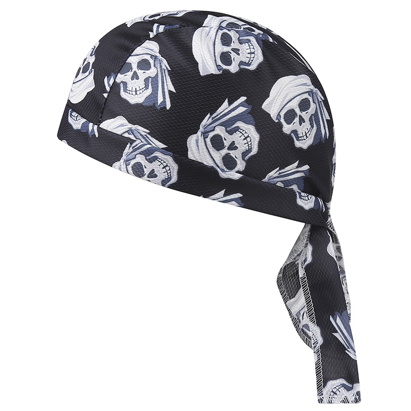 قبعة قرصان سريعة الجفاف قابلة  - مراجعة Skull Cap Helmet Liner وسعره