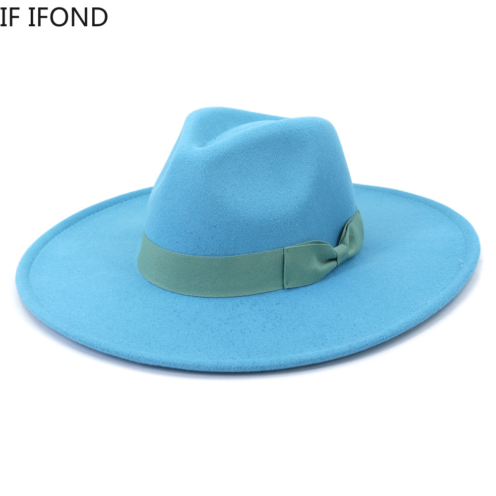 كبيرة واسعة حافة النساء القبعا - مراجعة Fedora Hat Wool وسعره