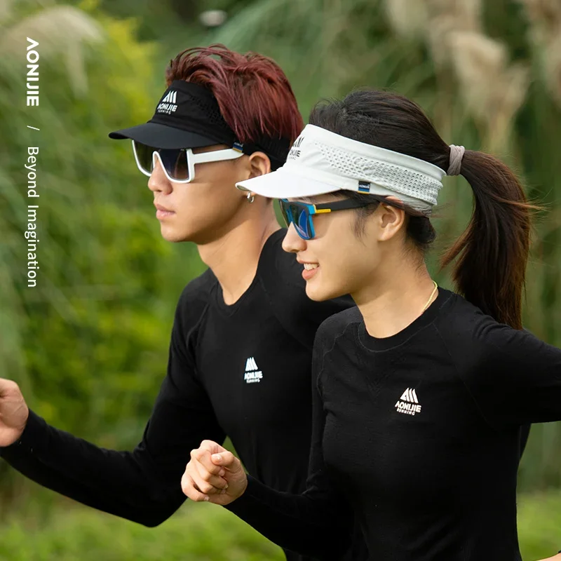 AONIJIE-غطاء هوائي رياضي خارجي - مراجعة Running Cap Lightweight وسعره