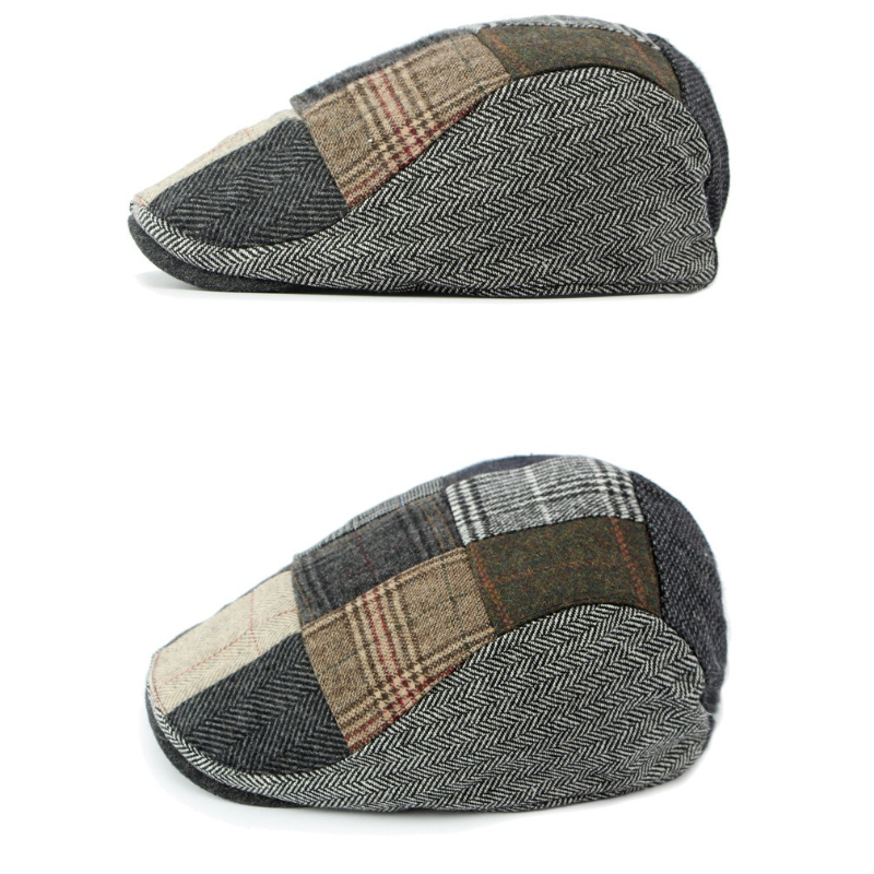قبعة رجالية مسطحة من التويد بت - مراجعة Newsboy Cap Ivy وسعره