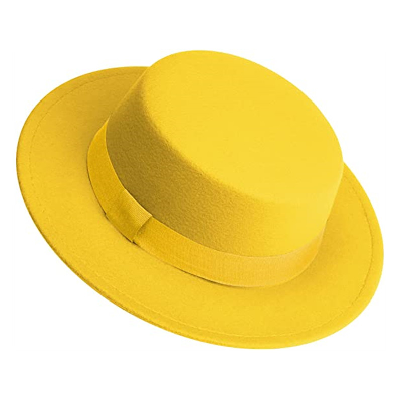 قبعة فيدورا بيضاء للرجال والنس - مراجعة Fedora Hat Wool وسعره