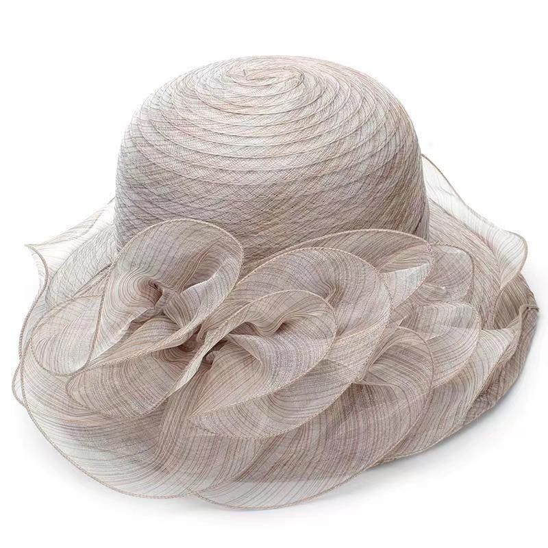 قبعة شمسية نسائية شفافة من الش - مراجعة Sun Hat Wide Brim وسعره