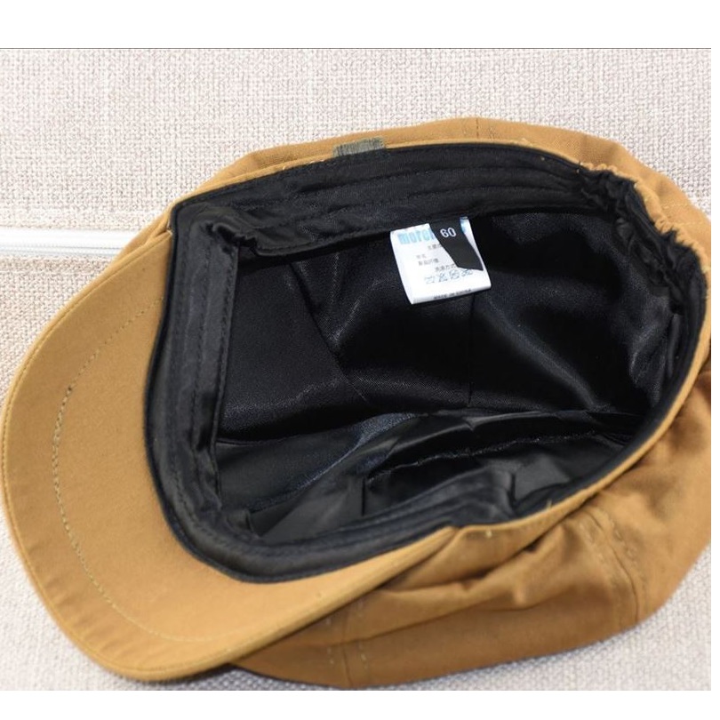 قبعة رجالية كبيرة الحجم من الق - مراجعة Newsboy Cap Ivy وسعره