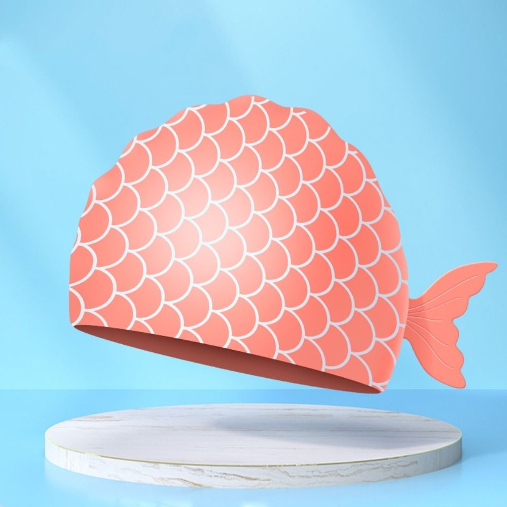 قبعة سباحة للأطفال على شكل سمك - مراجعة Swim Hat Silicone وسعره