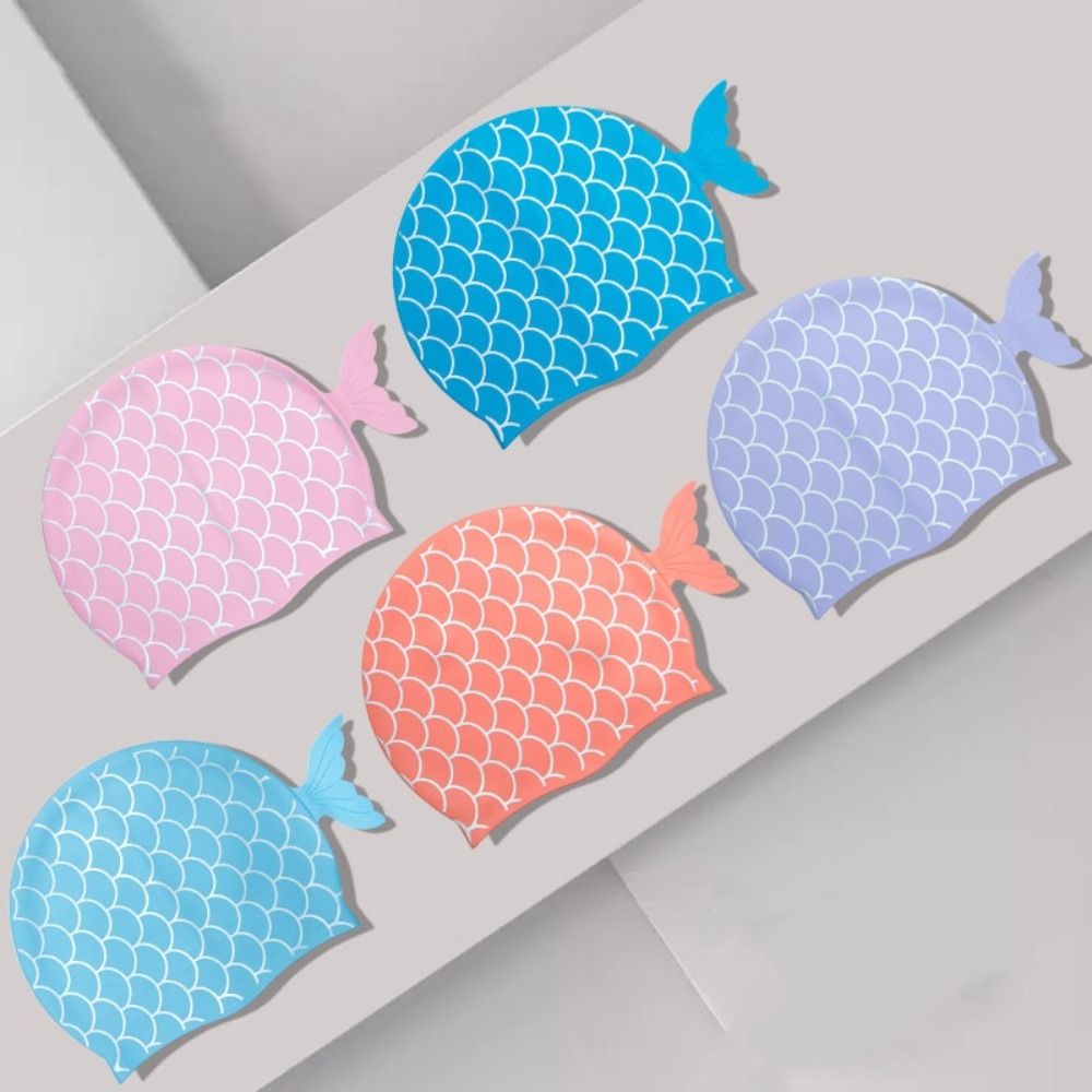 قبعة سباحة للأطفال على شكل سمك - مراجعة Swim Hat Silicone وسعره