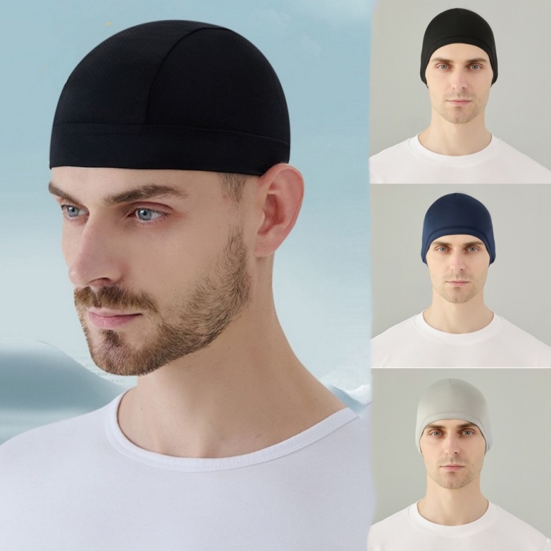 قبعة تحت الخوذة للدراجات والدر - مراجعة Skull Cap Helmet Liner وسعره