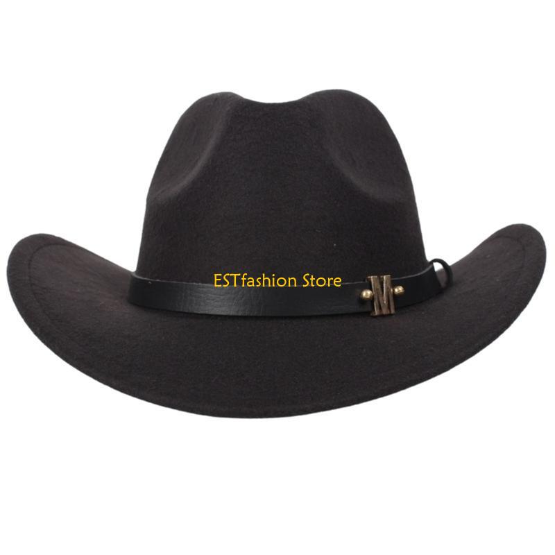 Y5GC قبعة الفرقة ل قبعات رعاة  - مراجعة Cowboy Hat Straw وسعره